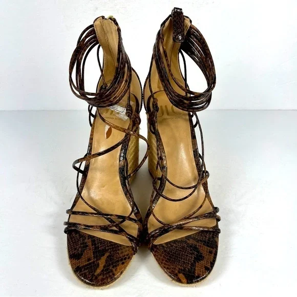 JLO wedge  sandals heels - Picture 2 of 7
